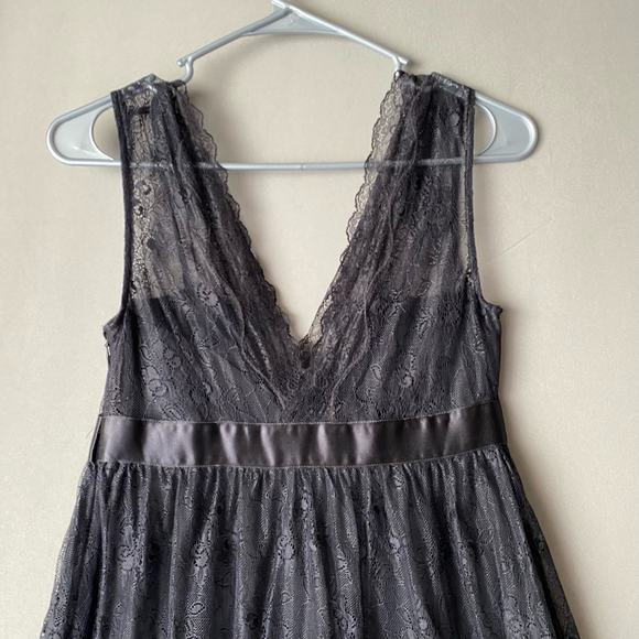 Club Monaco sz 2 lace Y2k goth fairycore slip dress‎ - Picture 6 of 9